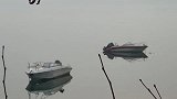 天水一色，心静如斯。这是一幅纯美的水墨画。