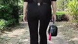 街拍气质美女，一个背影都这么迷人！
