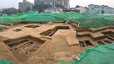 北京地铁14号线景泰站附近发现古墓 实拍考古发掘现场