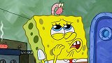 海绵宝宝身体被虫虫占领，发狠拉眼皮！