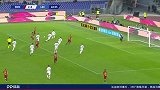 第69分钟罗马球员哲科射门-绝佳机会被扑