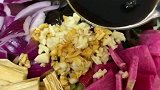 过年可以露一手的爽口拌菜，简单美味，老醋拌花菜。
