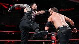WWE-18年-RAW第1286期：1V2强弱不等赛 罗门伦斯VS明星伙伴-单场