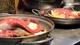韩国街头美食简简单单章鱼铁板部队火锅