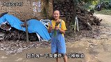 媳妇用牛筋面做辣条，儿时常用馍加辣条吃，尝一口还是以前的味道