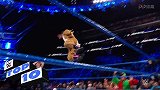 WWE-17年-SD第957期十佳镜头：兰迪助力AJ上演空接传奇飞肘-专题