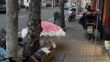 百朵鲜花意外抢镜，不知哪户人家拒收
