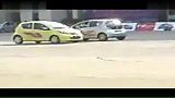 比亚迪F0场地特技漂移