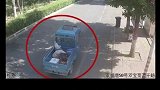 宁夏银川一辆蓝色电动车 撞伤行人后逃逸……警方征集肇事者线索！