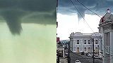 古巴出现诡异龙卷风，场面很壮观，犹如“外星人入侵”！