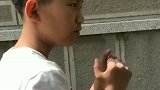 快乐的姐弟俩，姐弟俩教大家怎样对付歹徒，马金龙跑的也太快了