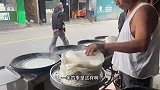 福建泉州润饼菜｜大叔擦润饼皮50年日擦千斤