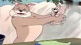 猫和老鼠：狗狗被儿子洗澡，汤姆搞怪把小狗弄脏，给我洗干净
