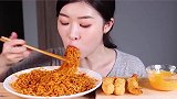 超辣的火鸡面，你们敢尝试吗