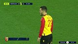 第83分钟朗斯球员毛里西奥黄牌