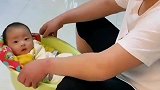 爸爸带娃花样百出
