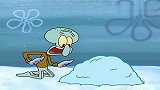 海绵宝宝：章鱼哥搭建打雪仗用的战壕，建好之后自己都看懵了