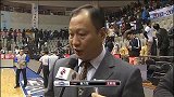 CBA-1314赛季-季后赛-总决赛-第2场-崔万军：比赛打得比上一场好 但是我们缺乏运气-新闻