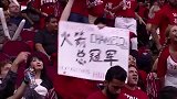 篮球-18年-来自东方的神秘力量！丰田中心惊现火箭总冠军中文标语-新闻