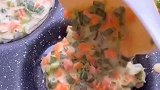 这样做的早餐韭菜鸡蛋饼，家里的小朋友超爱吃