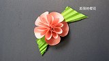樱花折纸技术，最新鲜的技术，美丽实用可以送给亲朋好友哦!