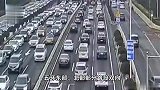 受降雨影响，北京路网已达严重拥堵级别