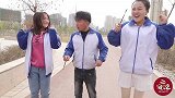 同学们课外写生，要求给老师画画像，不想学霸的作品气晕老师