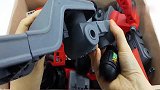 炫彩零件拼搭云梯消防车玩具