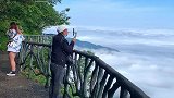 大自然的魅力，天门山太美了