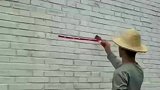 广东大师，一刷子下去，就像是印刷机转世一样！