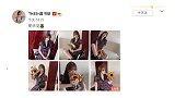 虞书欣甜辣风穿搭 格纹制服裙搭配酷酷黑墨镜