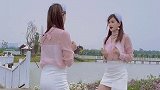 今天把镜子搬到户外，大家帮忙看看，今天这个镜子擦的干净吗？烟雨人间