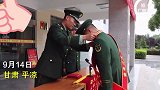 郑州暴雨时救助孕妇受伤的战士现已痊愈，被记三等功暖心 致敬