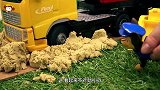 汪汪队玩具王国：洪水来了，小砾的挖掘机上场，与阿奇抵抗洪水！