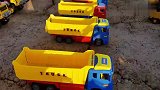 儿童建筑玩具挖掘机自卸卡车户外排队