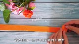你知道怎样用布做玫瑰花吗，简单几步，轻松完成
