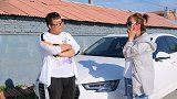 二货碰瓷耍无赖，没想遇到女司机，太逗了