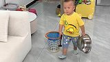 儿子一出手，服服帖帖去干活了