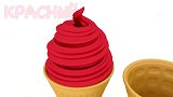 创意趣味 制作卡通冰淇淋学习色彩