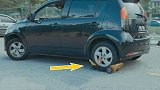 有这“奔跑的轮胎”，车胎被扎不用换胎，套上它就能继续跑