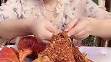 吃海蜇串，果然是亲妹辣哭了