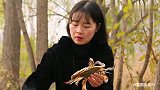 第一次尝试盐焗梭子蟹,鲜味十足啊！