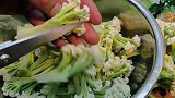 干锅菜花怎么做清脆又爽口，很多人第一步就做错了！