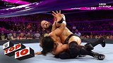WWE-17年-RAW第1252期十佳镜头：罗门超人拳伤及队友遗憾败北-专题