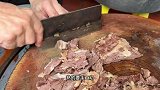 福建漳州牛肉炒面，1碗汤1碗面传承3代人100年，小店现日炒600份面