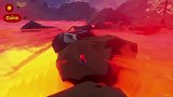 超级马里奥游戏动画：马里奥火山熔岩池边探险二