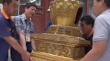 故宫金塔历时8个月，用黄金打造乾隆国宝