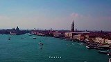 航拍意大利威尼斯，世界最浪漫的城市之一