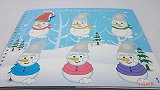 给可爱的雪人戴上正确的帽子