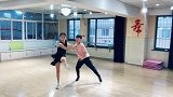 11岁组开始学习桑巴双人，新的挑战